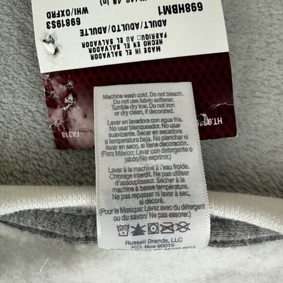 Russell Athletic NWT Crewneck White Sweater Mens Size XL - Picture 3 of 6